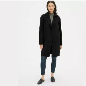 GAP Unlined Wool-Blend Car Coat Commute Work NWT